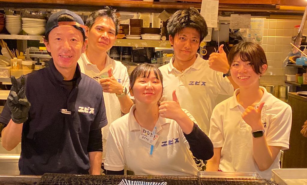 スタッフの笑顔